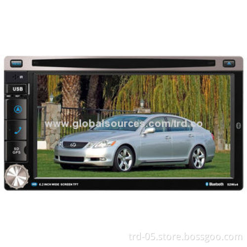 6.2-inch TFT DVD Player, Fixed Panel, ISDB-T/GPS